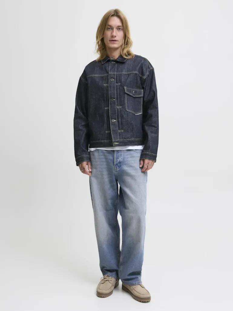 JJIALEX JJORIGINAL SQ 071 NOOS blue denim