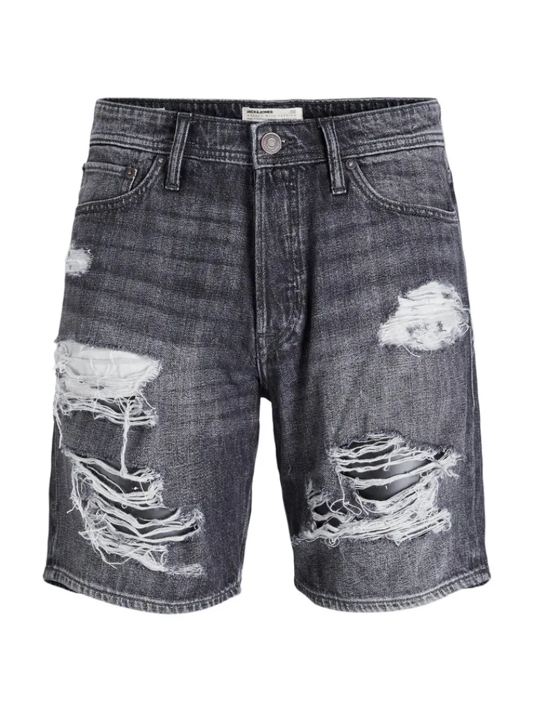 JJICHRIS JJORIGINAL SHORTS AM 229 SN black denim