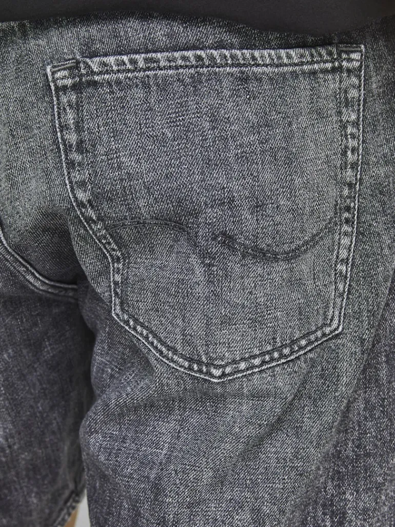 JJICHRIS JJORIGINAL SHORTS AM 229 SN black denim