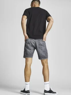 JJICHRIS JJORIGINAL SHORTS AM 229 SN black denim