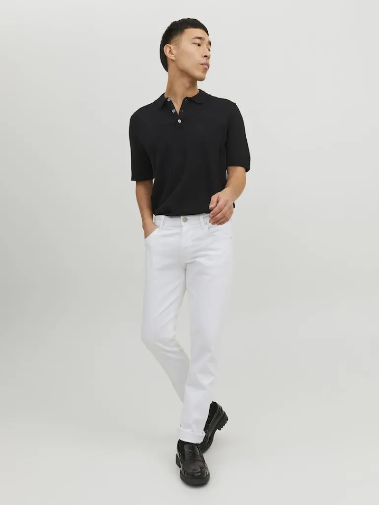 JJIGLENN JJORIGINAL MF 221 SN white denim