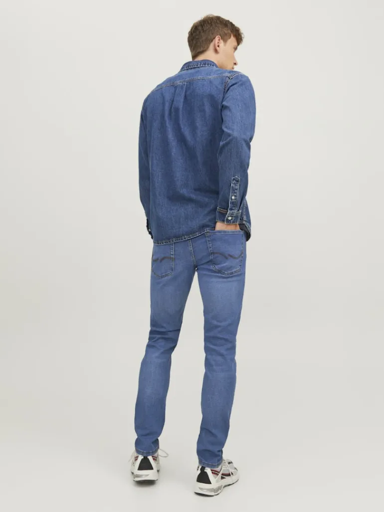 JJIGLENN JJORIGINAL SQ 223 NOOS blue denim