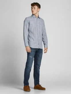 JJIMIKE JJORIGINAL SBD 502 blue denim