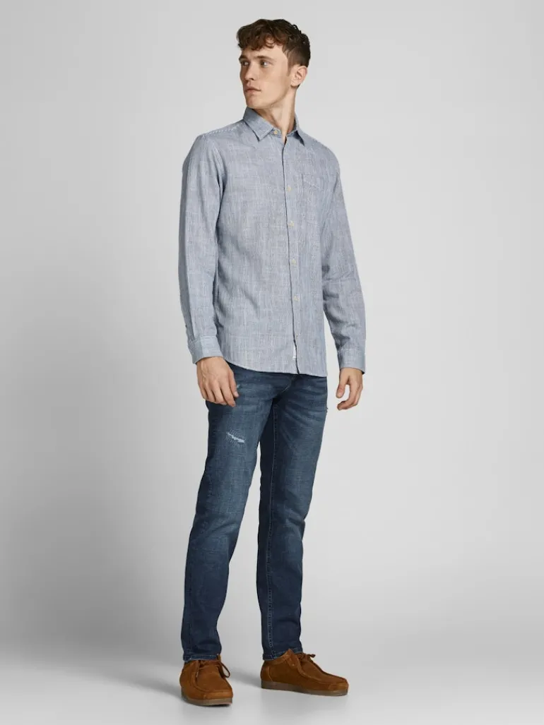 JJIMIKE JJORIGINAL SBD 502 blue denim