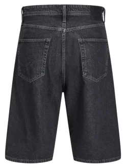JJIRON JJORIGINAL SHORTS SQ 730 SN black denim