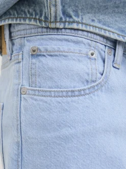 JJIRON JJORIGINAL SHORTS SQ 730 SN blue denim