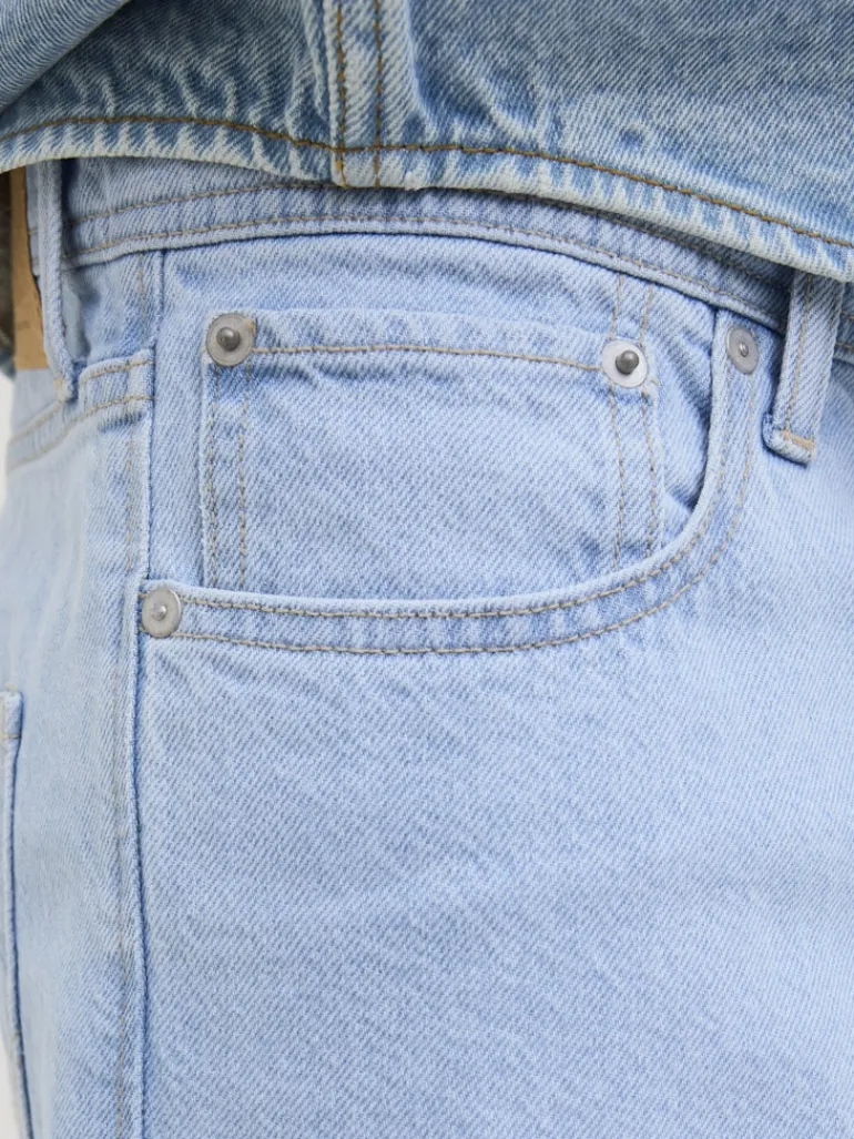 JJIRON JJORIGINAL SHORTS SQ 730 SN blue denim