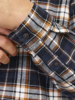 JJJOSHUA FALL FLANNEL SHIRT LS hawaiian sunset
