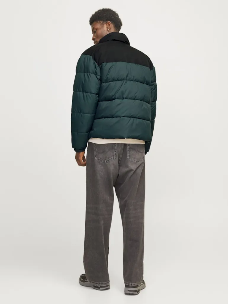 JJMOON STAND COLLAR PUFFER magical forest