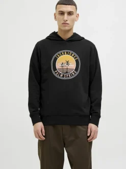 JJPALM SWEAT HOOD black