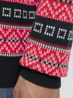 JJXMAS NOEL KNIT CREW NECK sky captain