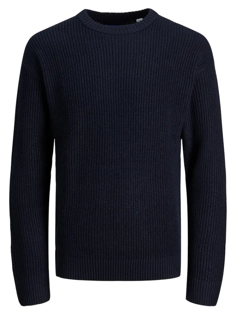 JORBRINK KNIT CREW NECK navy blazer