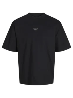 JORBROOKLYN BRANDING TEE SS CREW NECK LN black