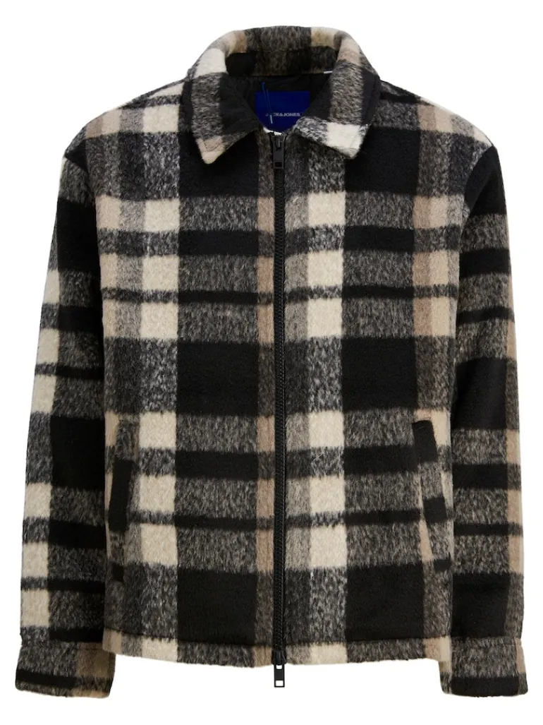 JORCOLE JACKET LN chocolate brown