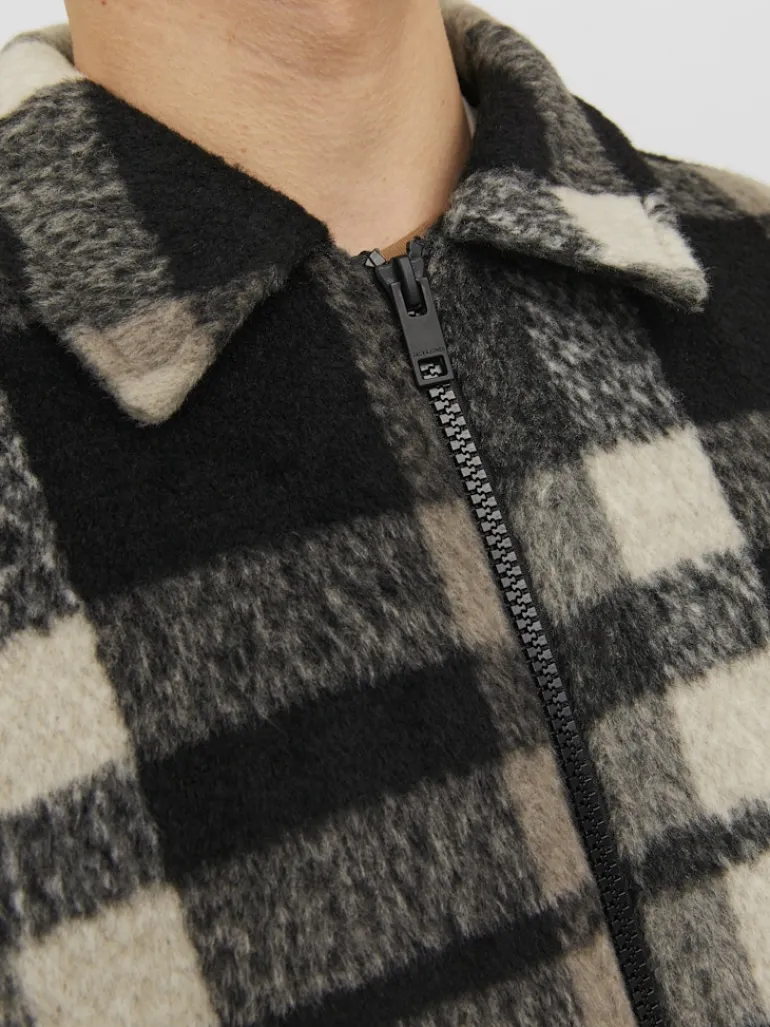 JORCOLE JACKET LN chocolate brown