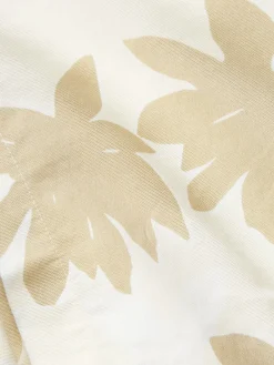 JOREASTER MARSHALL AOP SHIRT SS buttercream