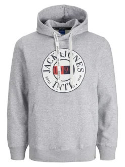 JORINTERNATIONAL SWEAT HOOD LN light grey melange
