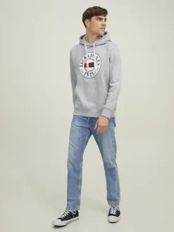 JORINTERNATIONAL SWEAT HOOD LN light grey melange