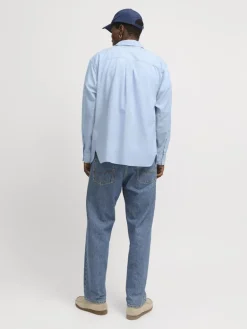 JORMARGATE OXFORD SHIRT LS BF LN cashmere blue