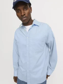 JORMARGATE OXFORD SHIRT LS BF LN cashmere blue