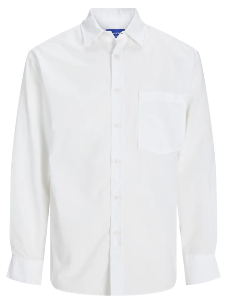 JORMARGATE OXFORD SHIRT LS BF LN white