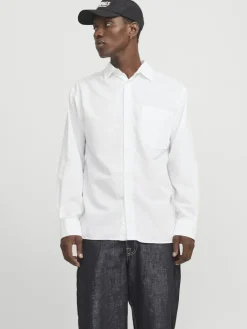 JORMARGATE OXFORD SHIRT LS BF LN white