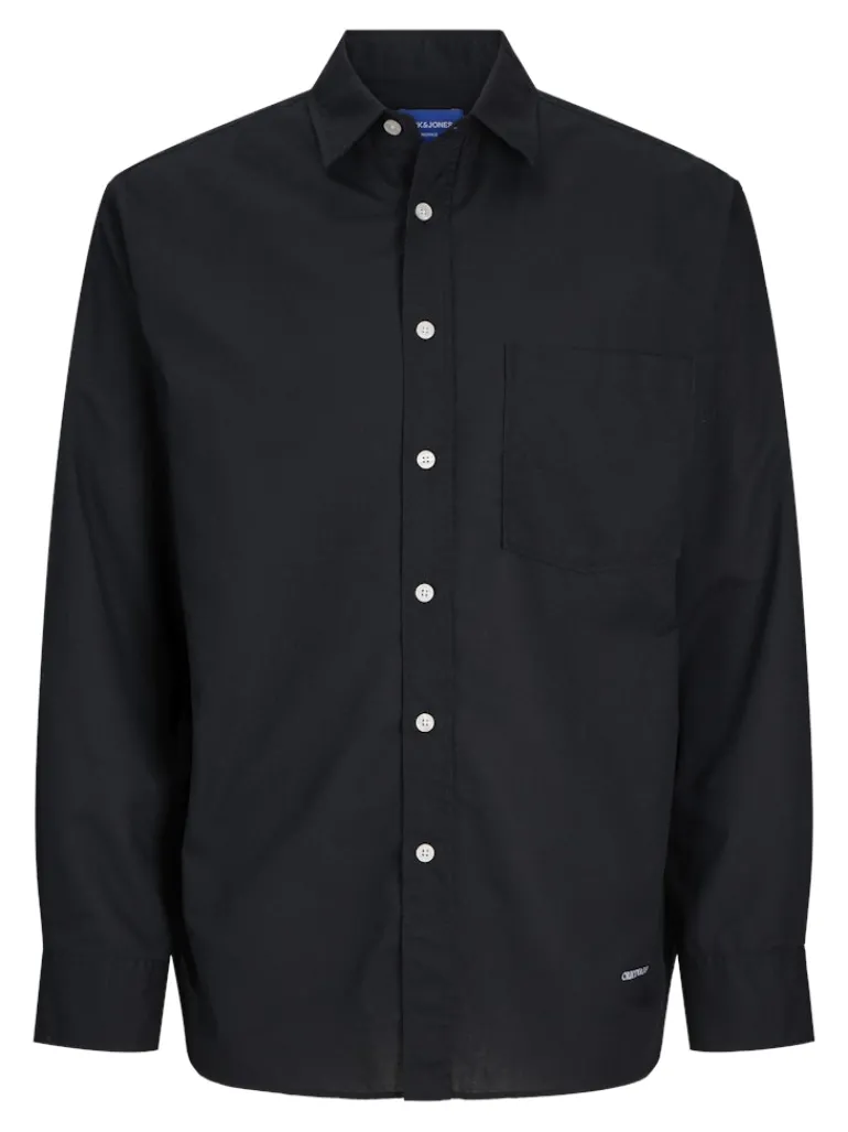 JORMARGATE OXFORD SHIRT LS BF LN black
