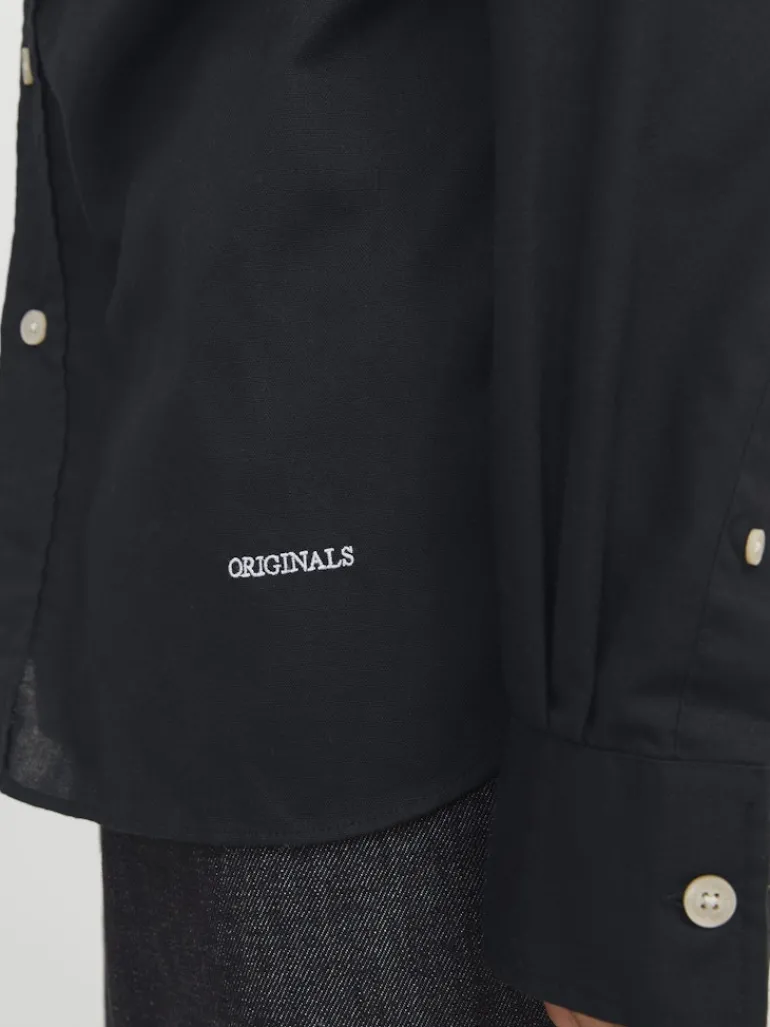 JORMARGATE OXFORD SHIRT LS BF LN black