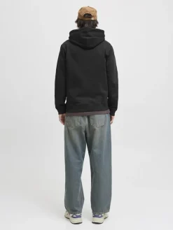 JORNORREBRO EMB SWEAT ZIP HOOD NOOS black