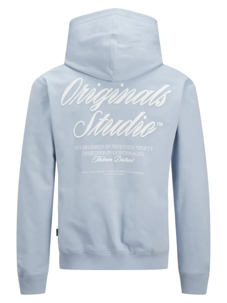JORNORREBRO TYPO BACK SWEAT HOOD SN skyway