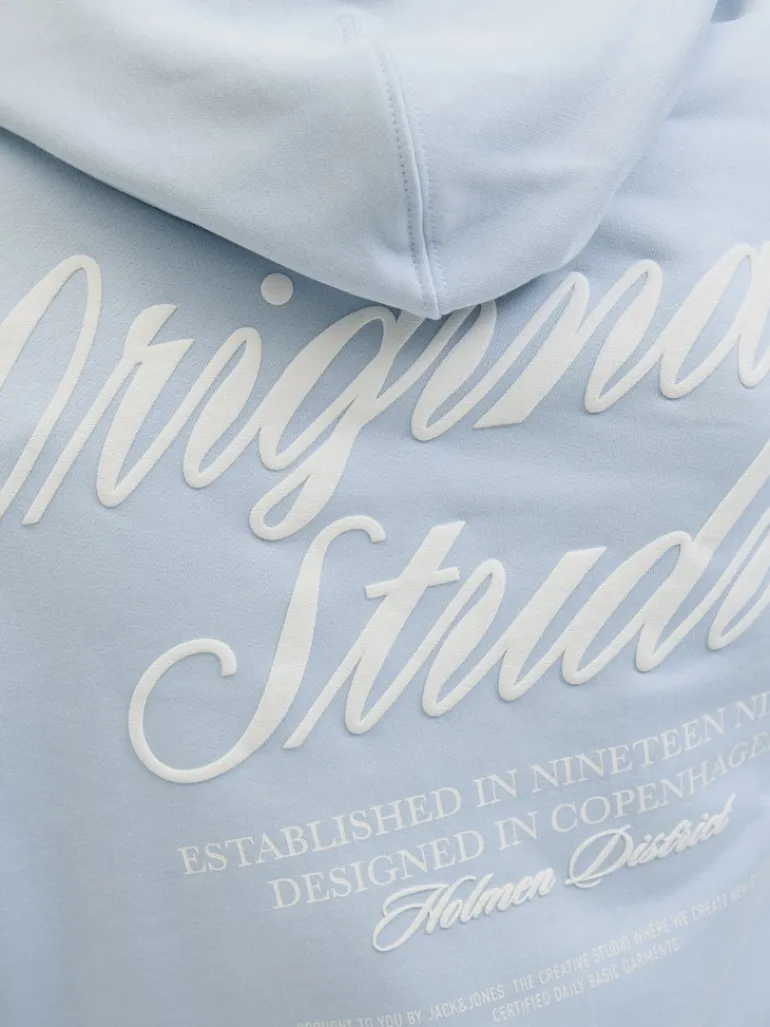 JORNORREBRO TYPO BACK SWEAT HOOD SN skyway