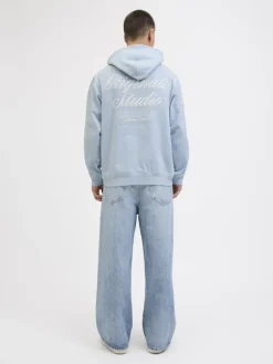 JORNORREBRO TYPO BACK SWEAT HOOD SN skyway