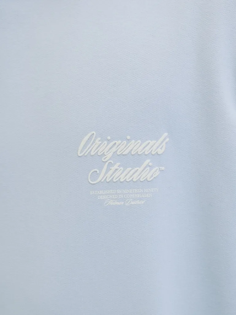 JORNORREBRO TYPO BACK SWEAT HOOD SN skyway