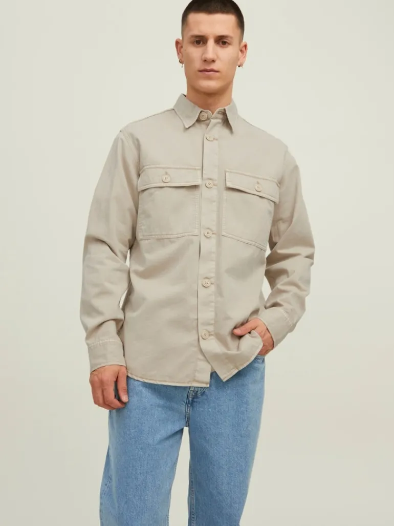 JORPHLAKE OVERDYED SHIRT LS peyote