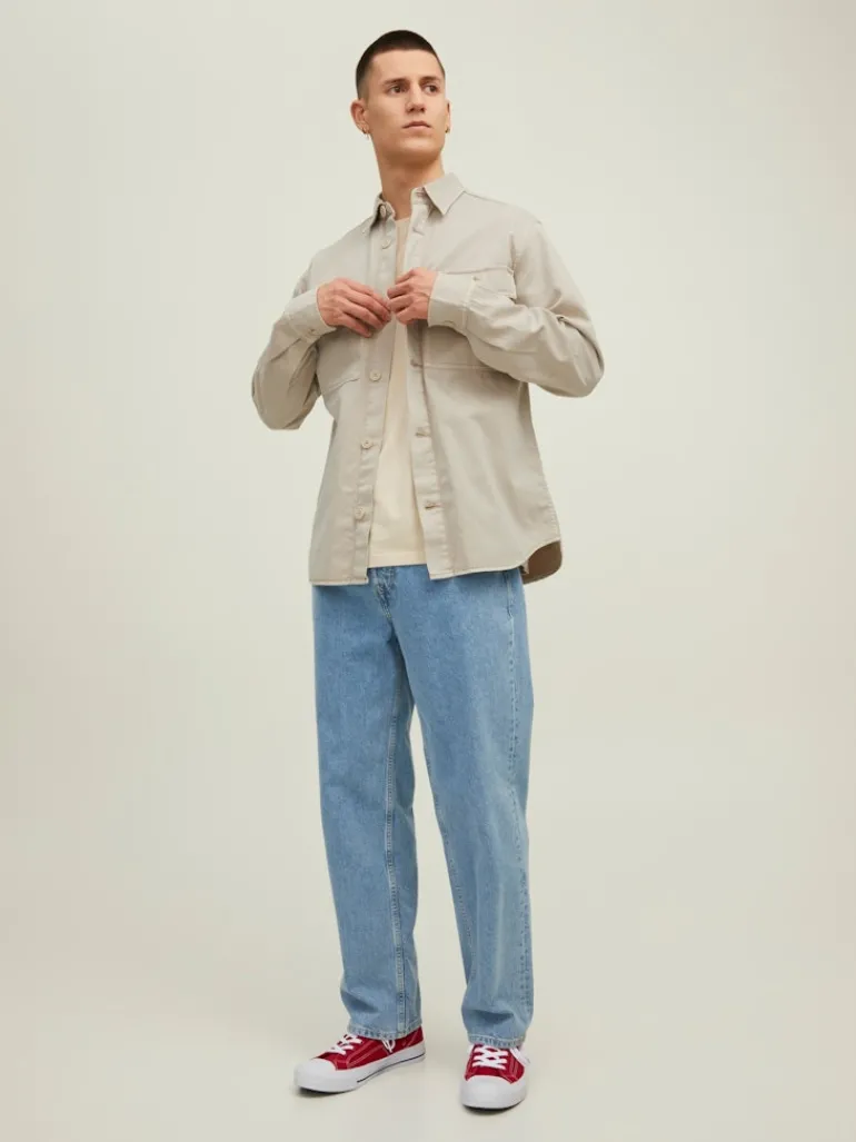 JORPHLAKE OVERDYED SHIRT LS peyote