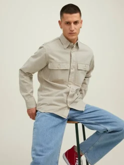 JORPHLAKE OVERDYED SHIRT LS peyote