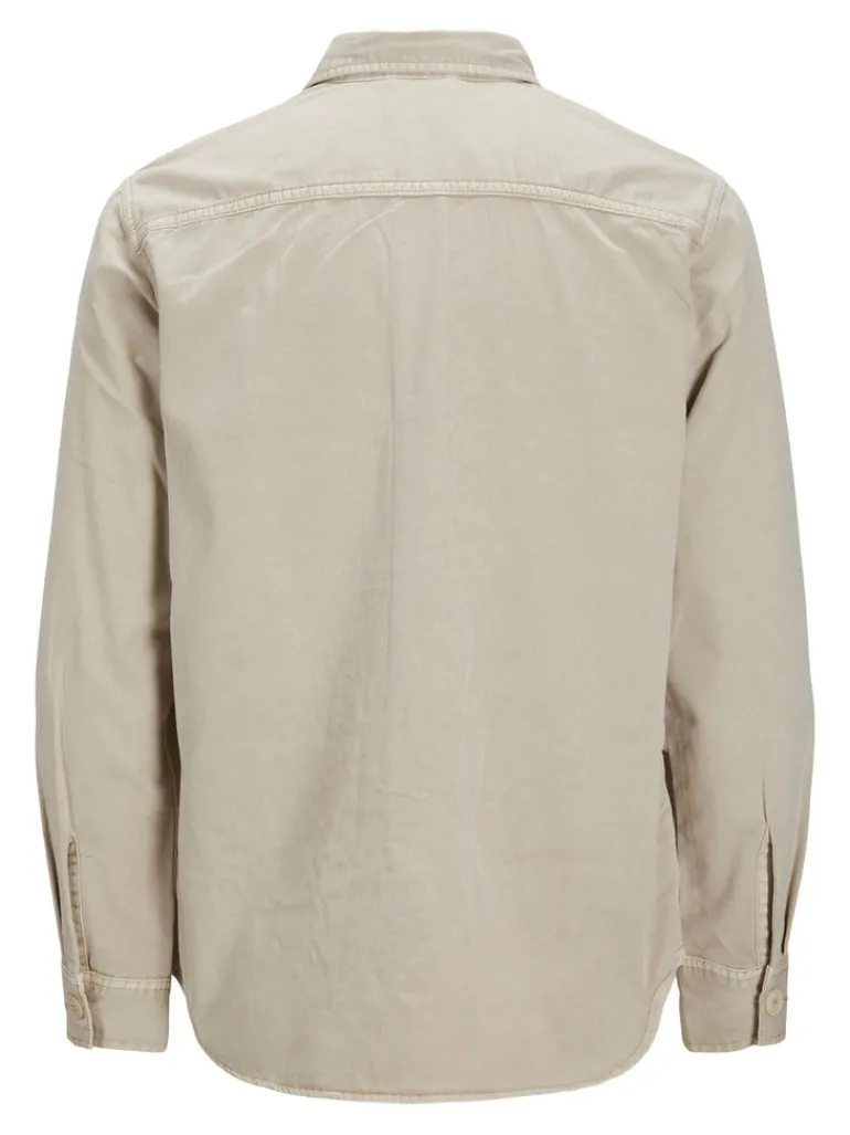 JORPHLAKE OVERDYED SHIRT LS peyote