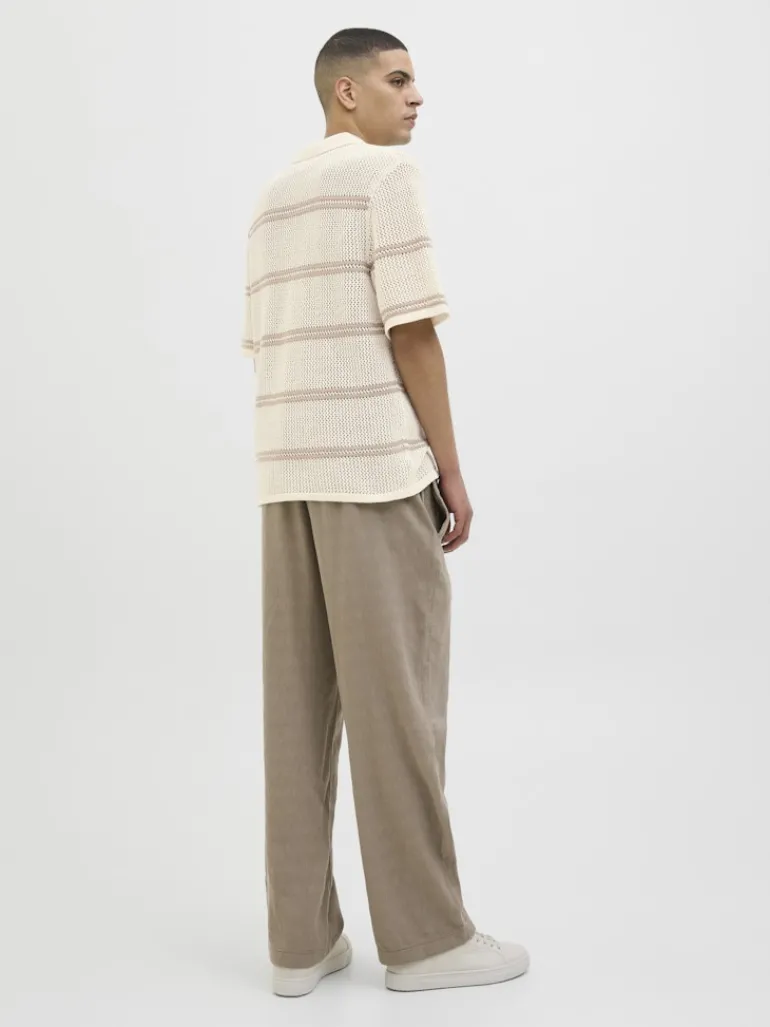 JORSUMMER KNIT SS POLO STYD SS25 sea salt