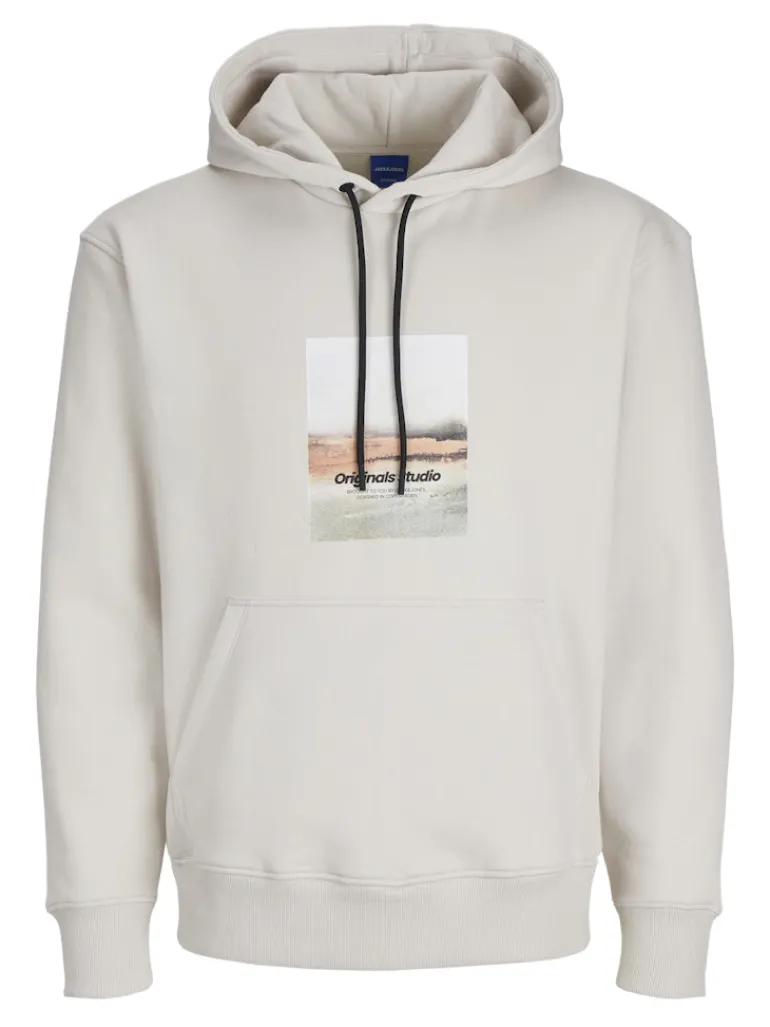 JORVESTERBRO NEWTON BOXFRONT SWEAT BF LN moonbeam