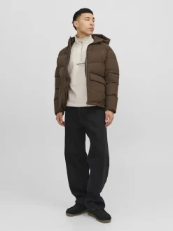 JORVESTERBRO SWEAT QUARTER ZIP HN NOOS moonbeam