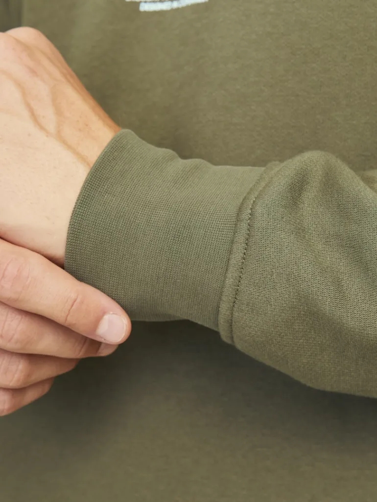 JORVESTERBRO SWEAT QUARTER ZIP HN NOOS kalamata
