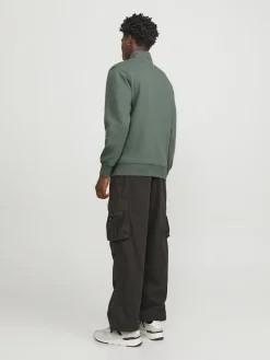 JORVESTERBRO SWEAT QUARTER ZIP HN NOOS laurel wreath