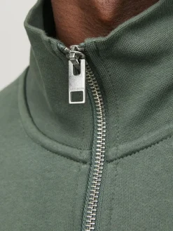 JORVESTERBRO SWEAT QUARTER ZIP HN NOOS laurel wreath