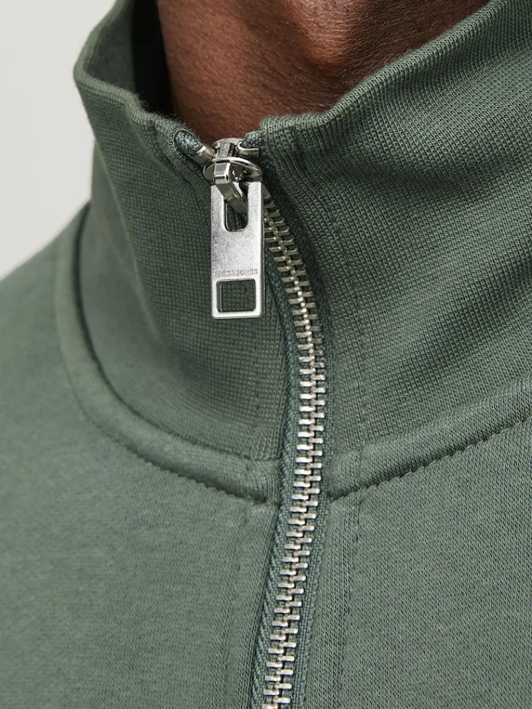 JORVESTERBRO SWEAT QUARTER ZIP HN NOOS laurel wreath