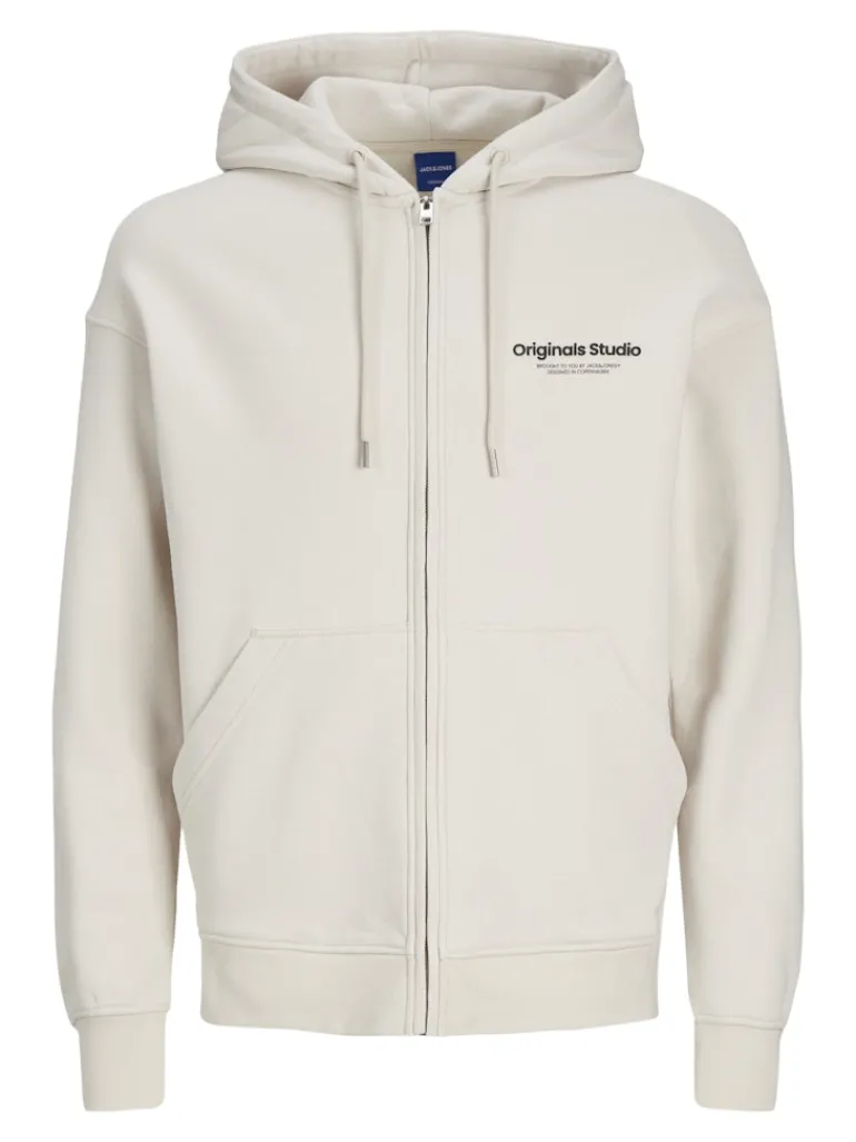 JORVESTERBRO SWEAT ZIP HOOD NOOS moonbeam