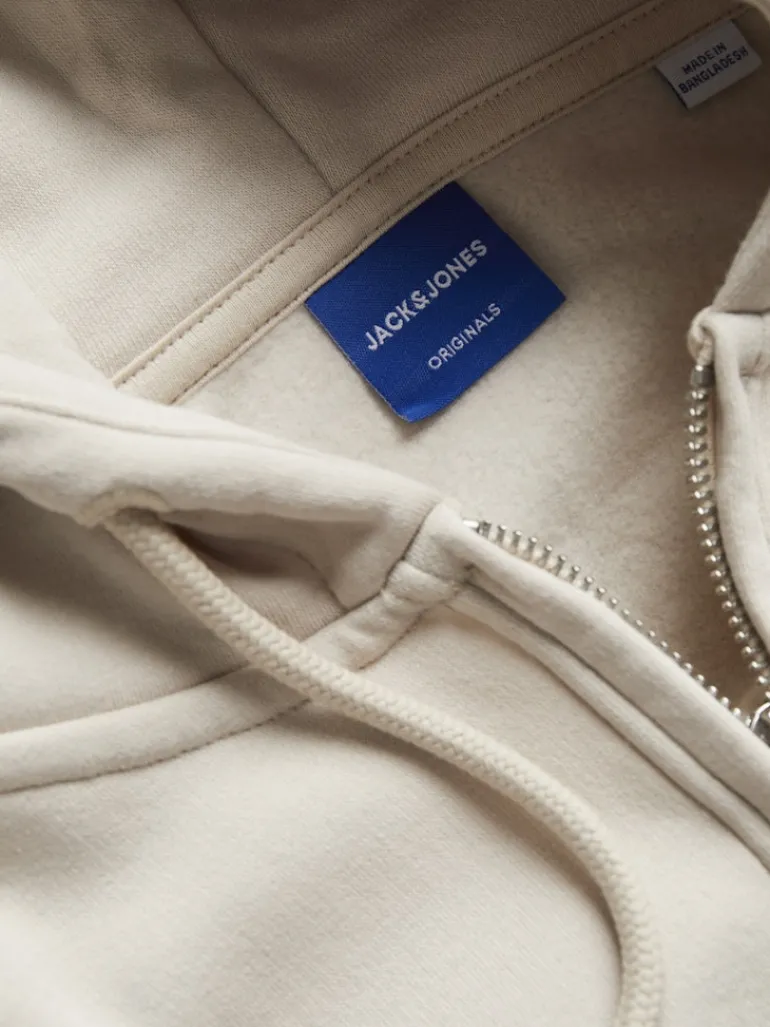 JORVESTERBRO SWEAT ZIP HOOD NOOS moonbeam