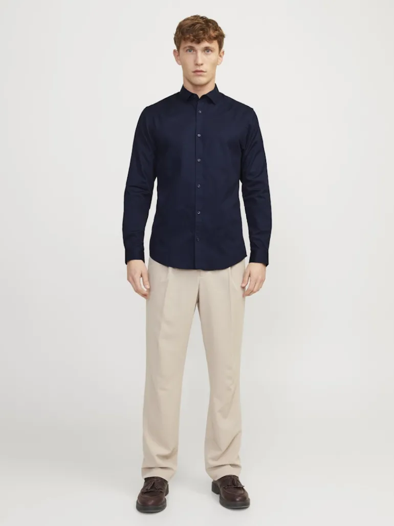 JPRBLACARDIFF SHIRT L/S NOOS navy blazer