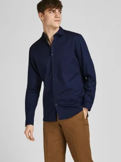JPRBLACARDIFF SHIRT L/S NOOS navy blazer