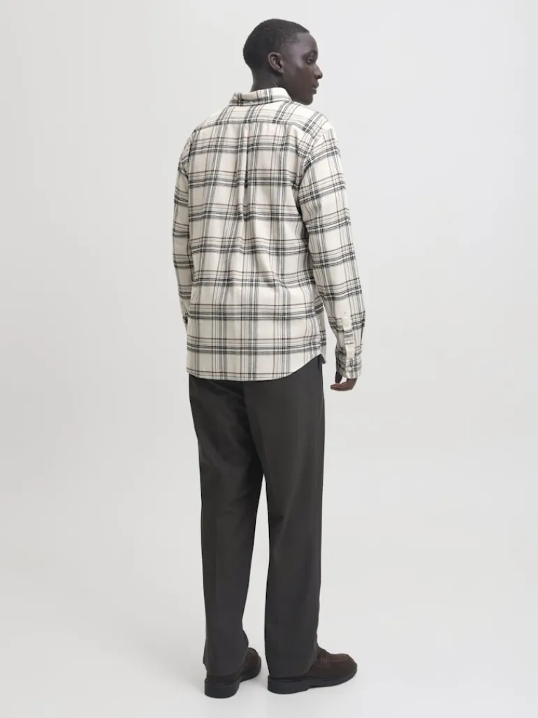 JPRBLUBARKLEY FLANNEL X-MAS L/S SHIRT CH moonbeam