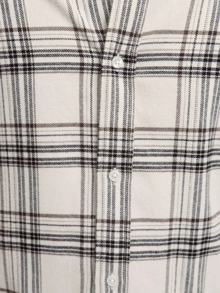 JPRBLUBARKLEY FLANNEL X-MAS L/S SHIRT CH moonbeam